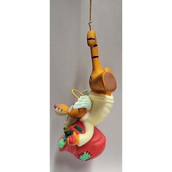 Vtg Disney Grolier Christmas Ornament Winnie the Pooh Tigger Angel 009903 - Picture 3 of 5